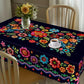 ⏳Limited-time 50% off⏰Mexican Floral Tablecloth with Scalloped Edge🏵️