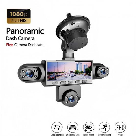 ⏳Limited-time 50% off⏰HD 1080P Multi-Lens Dash Cam with Night Vision📹🚗