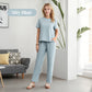 ⏳Limited-time 50% off⏰Women's Soft Casual Top and Pants Set👚👖