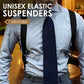 👔✅ 50% OFF! 🪩Men's X-Back Suspenders with Hook Clips – Adjustable & Heavy-Duty