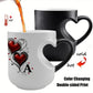 ⏳Limited-time 50% off⏰Color Changing Heart Handle Ceramic Mug♨️☕