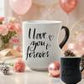 ⏳Limited-time 50% off⏰Color Changing Heart Handle Ceramic Mug♨️☕