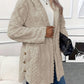 ⏳Limited-time 50% off⏰Women's Warm Diamond Pattern Hooded Jacket🧥