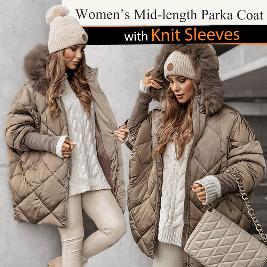 ⏳Limited-time 50% off⏰Women’s Fashion Mid-length Parka 🧥