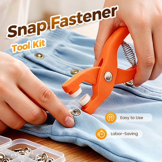 ⏳Limited-time 50% off⏰Metal Snap Buttons with Fastener Plier Tool Kit📍