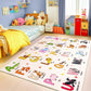⏳Limited-time 50% off⏰Skin Friendly Crystal Velvet Cartoon Kids Area Rug Durable Bedside Floor Mat for Living Room and Childrens Room🛋️🔠