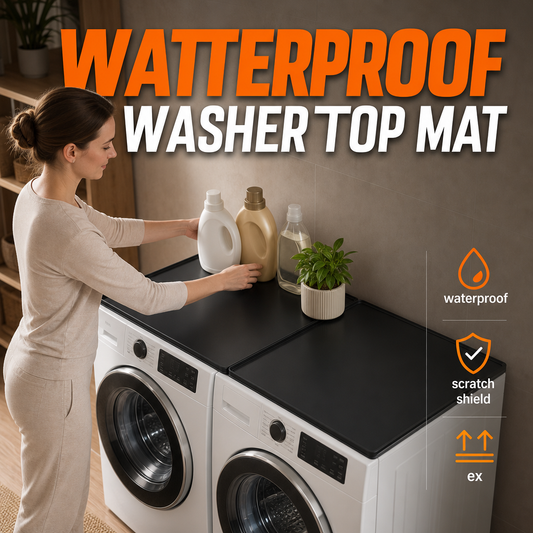 ⏳Limited-time 50% off⏰Silicone Washing Machine Top Protector Mat🚫🫗