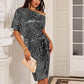 Limited-time 50% off⏰Women's One Shoulder Sequin Sparkling Party Club Dress👗✨