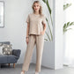 ⏳Limited-time 50% off⏰Women's Soft Casual Top and Pants Set👚👖