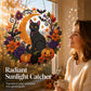 🥳2026 BESTSELLER🥳 Halloween Diamond Hanging Ornament – DIY Suncatcher, High-Gloss Resin – Spooky Cat & Pumpkin – Calming Craft! 🛡️💨
