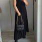 ⏳Limited-time 50% off⏰Sleeveless Pleated Simple Solid Color Dress👗