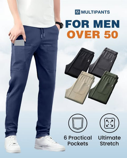 ⏳Limited-time 50% off⏰High Stretch Multi-pocket Durable Cargo Pants👖