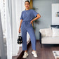 ⏳Limited-time 50% off⏰Women's Soft Casual Top and Pants Set👚👖