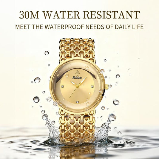 ⏳Limited-Time Special 50% OFF💥Luxury Round Bracelet Watch Fashionable Women's Wristwatch