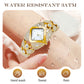 ⏳Limited-time 50% off⏰Retro Quartz Watch with Sparkling Rhinestones⌚