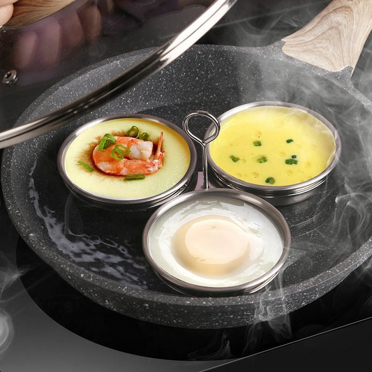 ⏳Limited-time 50% off⏰304 Stainless Steel Egg Cooker – Food-Grade, Sturdy & Easy-Release Design🥚🍳