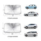 ⏳Limited-time 50% off⏰Car Windshield Sun Shade Umbrella - Foldable Car Umbrella Sunshade Cover UV Block Car Front Window (Heat Insulation Protection) for Auto Windshield Covers Most Cars🚗⛱️🌞