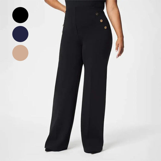 ⏳Limited-time 50% off⏰High Stretch High Waist Wide Leg Trousers👖