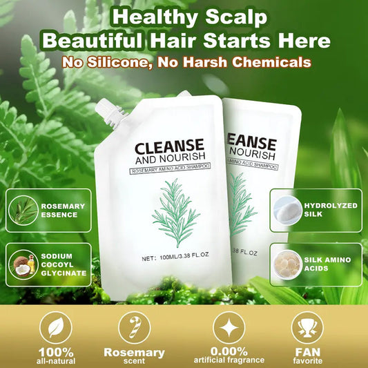 ⏳Limited-time 50% off⏰Refreshing Smooth & Glossy Hair Shampoo🧴