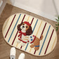 ⏳Limited-time 50% off⏰Absorbent Woven Bath Mat with Non-Slip Bottom🐶🐱