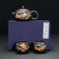 🔥🔥Fire high technology 🔥🔥Color Changing Purple Clay Teapot
