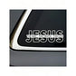 ✝️Limited-time 50% off⏰JESUS Vinyl Decal – "The Way, The Truth, The Life" Design – Weather-resistant, easy apply/remove & perfect for cars or windows – share your faith daily 🚗