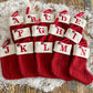 🌟🎄 Festive Christmas Must-Have! Cozy Knit Socks + Embroidered Candy Bag + Letter Stocking – Decor & Use in One!