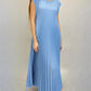 ⏳Limited-time 50% off⏰Sleeveless Pleated Simple Solid Color Dress👗