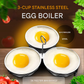⏳Limited-time 50% off⏰304 Stainless Steel Egg Cooker – Food-Grade, Sturdy & Easy-Release Design🥚🍳