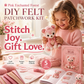 ⏳Limited-time 50% off⏰Pink Enchanted Forest DIY Felt Patchwork Kit🩷🧸🦌