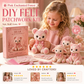 ⏳Limited-time 50% off⏰Pink Enchanted Forest DIY Felt Patchwork Kit🩷🧸🦌