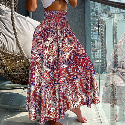 ⏳Limited-time 50% off⏰Casual Floral Half-Piece Skirt 👗👖