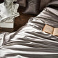 ⏳Limited-time 50% off⏰Luxury Pure Mulberry Silk Bedding 4 Piece Set🛌🎗️