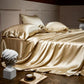 ⏳Limited-time 50% off⏰Luxury Pure Mulberry Silk Bedding 4 Piece Set🛌🎗️