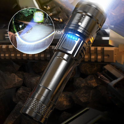 ⏳Limited-time 50% off⏰Super Strong Light Zoomable Flashlight🔦☀️