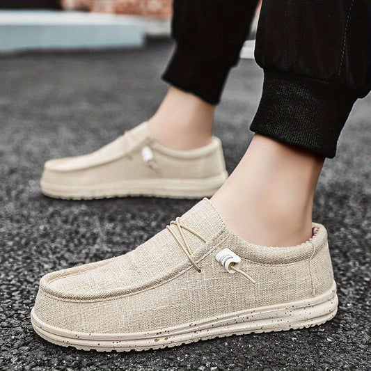⏳Limited-time 50% off⏰Breathable lightweight canvas loafers for men👟