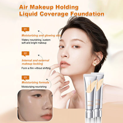 ⏳Limited-time 50% off⏰Long Lasting Full Coverage Liquid Foundation🧴