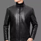 ⏳Time-limited 50% off⏰Men’s Warm Plush Lining Leather Jacket🧥