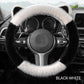 ⏳Limited-time 50% off⏰Universal Non-slip Soft Cute Cat Ears Plush Steering Wheel Cover🐼😽