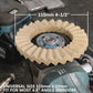 Wool felt flap disc polishing disc