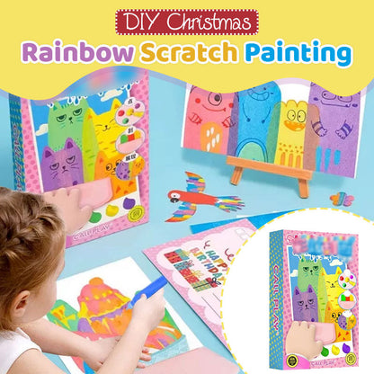 ⏳Limited-time 50% off⏰20Pcs/Set DIY Rainbow Scratch Art🎨🖼️