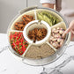 🎅Xmas Sales - 50% OFF🎄Multi-Purpose 6-Compartment Sealed Snack Box with Lid & Handle