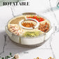 🎅Xmas Sales - 50% OFF🎄Multi-Purpose 6-Compartment Sealed Snack Box with Lid & Handle