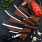 【📦 Limited-time 49% OFF】🔪🔥 Professional stainless steel kitchen knife set – 6 pieces, sharp & durable