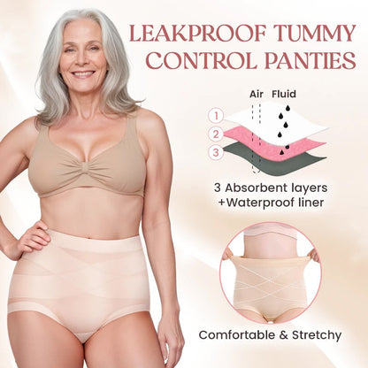 ⏳Limited-time 50% off⏰ Ultimate Comfort Leakproof and Shaping Panties👙