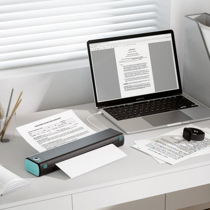 ⏳Limited-time 50% off⏰Bluetooth thermal printer, supports US letter paper size 8.5 x 11 inches