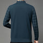 Men's fake two-part collar long-sleeved t-shirt