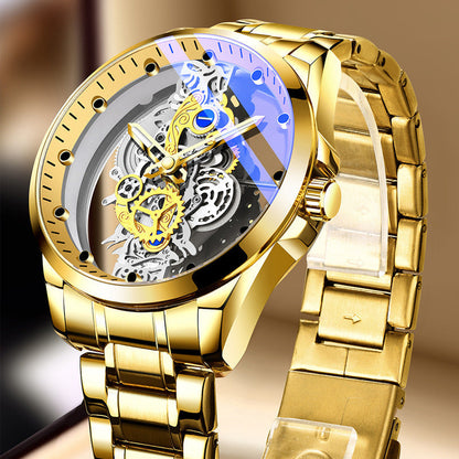 ⏳Limited-time 50% off⏰Double-Sided Skeleton Automatic Tourbillon Non-Mechanical Movement Watches⌚