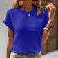 ⏳Limited-time 50% off⏰Women's Round Neck Casual Comfort Top👚