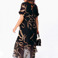 ⏳Limited-time 50% off⏰Flowy V-Neck Midi Dress👗
